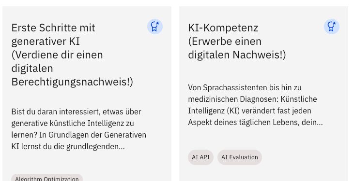 Kursseite KI-Kompetenz